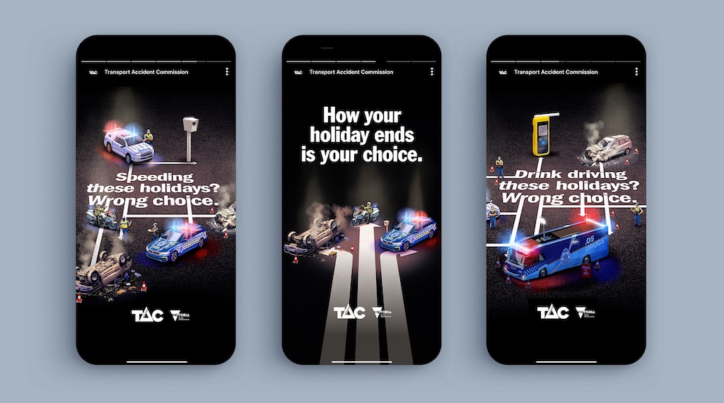 Transport Accident Commission launches ‘Crossroads’ campaign via Clemenger BBDO