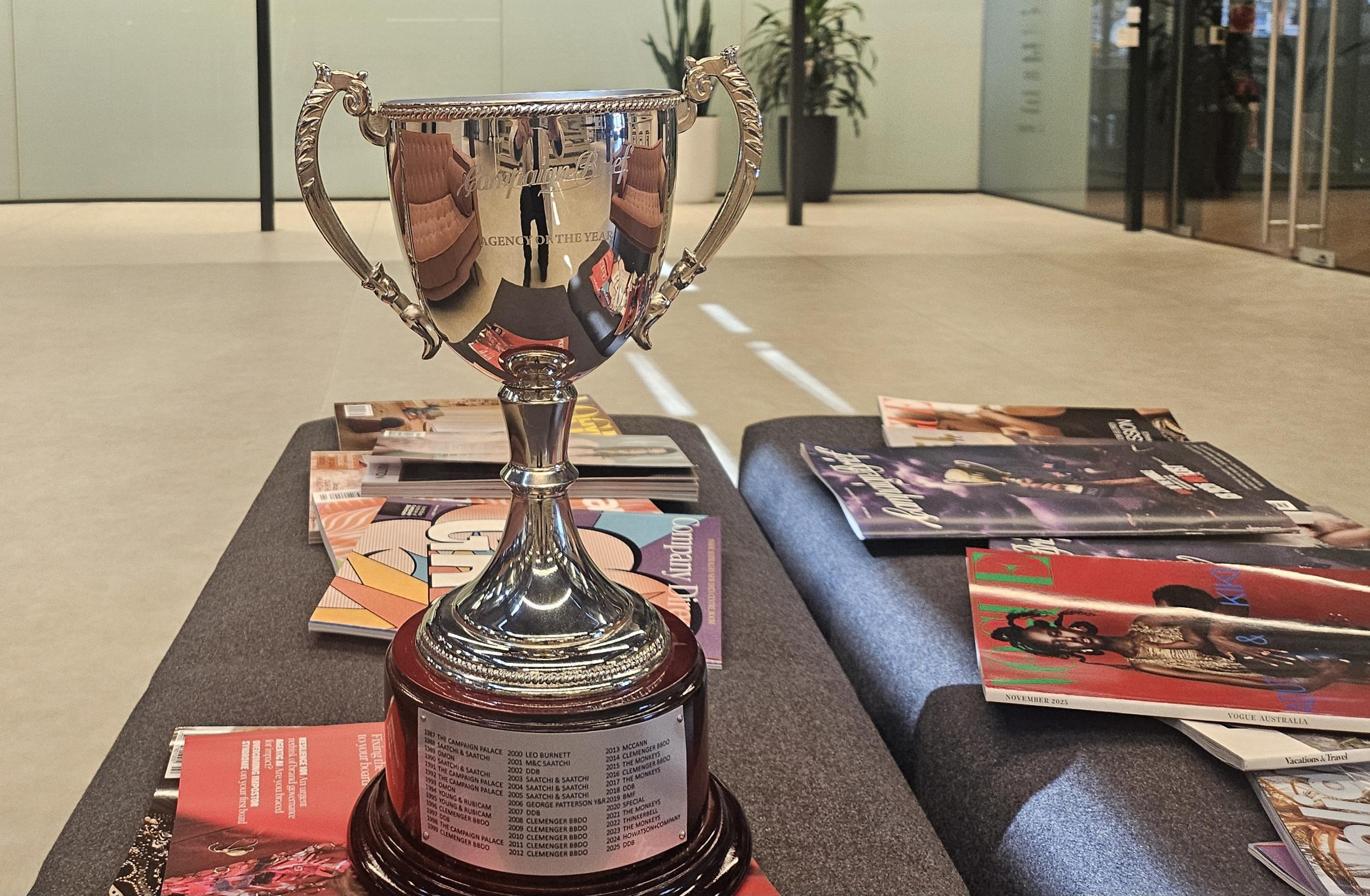 DDB crowned Campaign Brief 2025 Agency of the Year ~ a year forged in conviction, culture and an unwavering belief in the power of the work