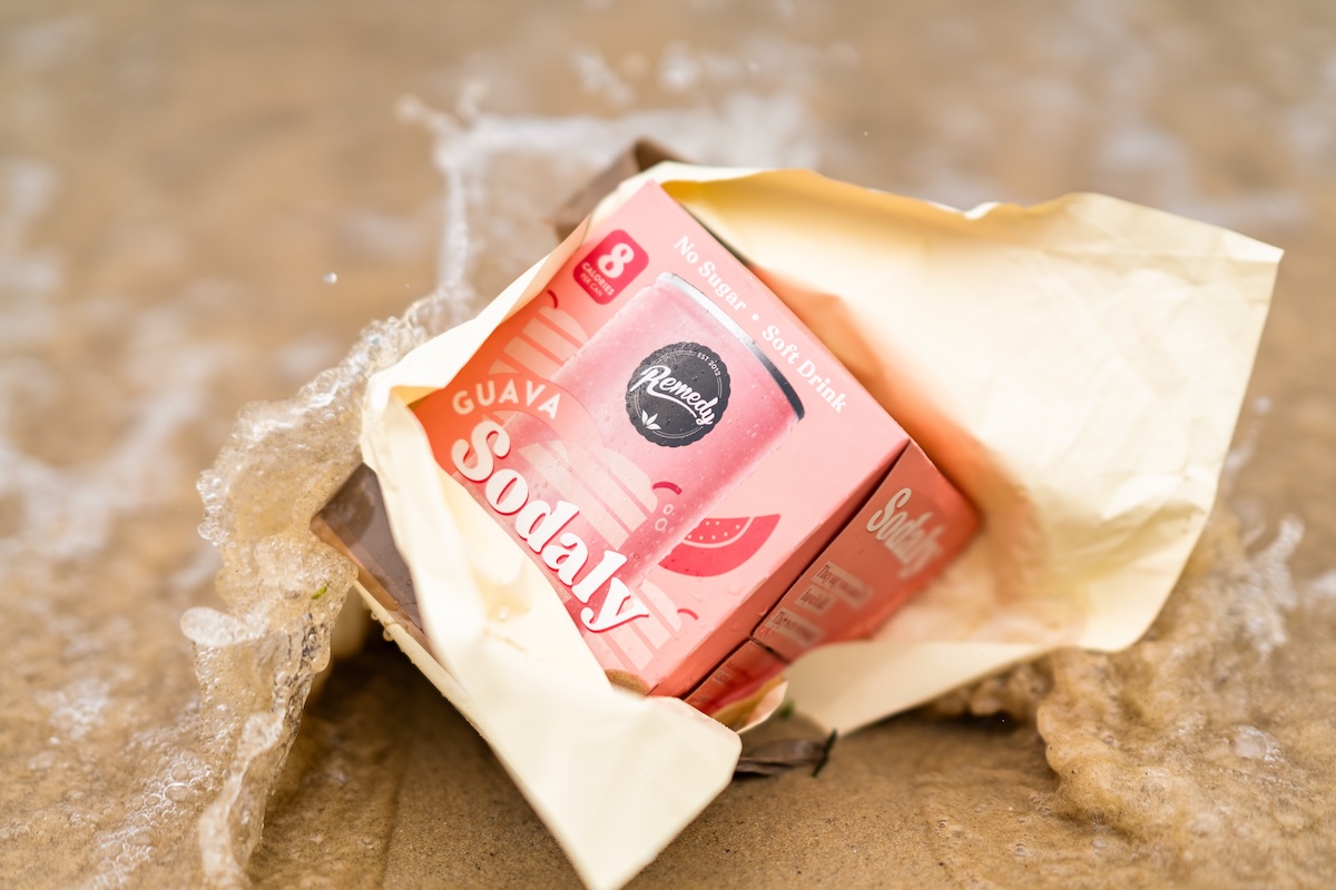 Crates wash ashore on Australian beaches in cheeky campaign for Sodaly via TABOO
