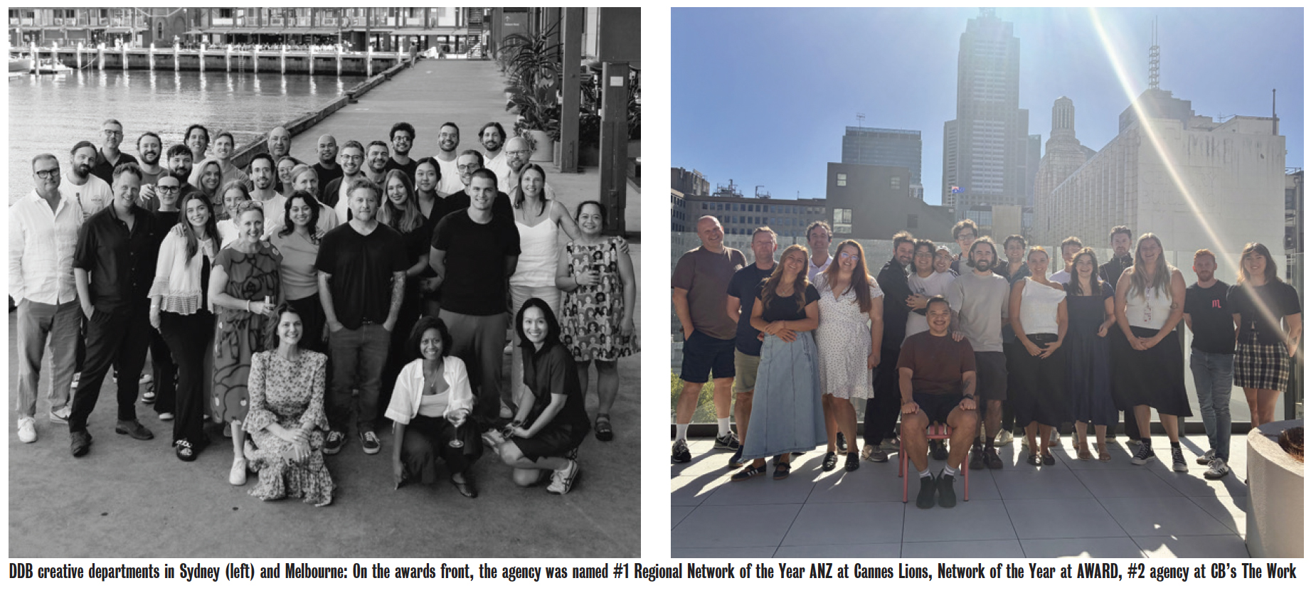DDB crowned Campaign Brief 2025 Agency of the Year ~ a year forged in conviction, culture and an unwavering belief in the power of the work