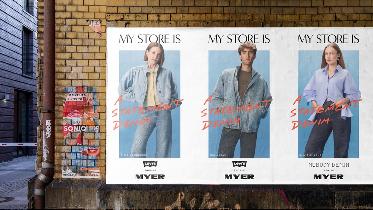 Myer celebrates TOPSHOP’s arrival with Olivia De Jonge in new campaign via Howatson+Company