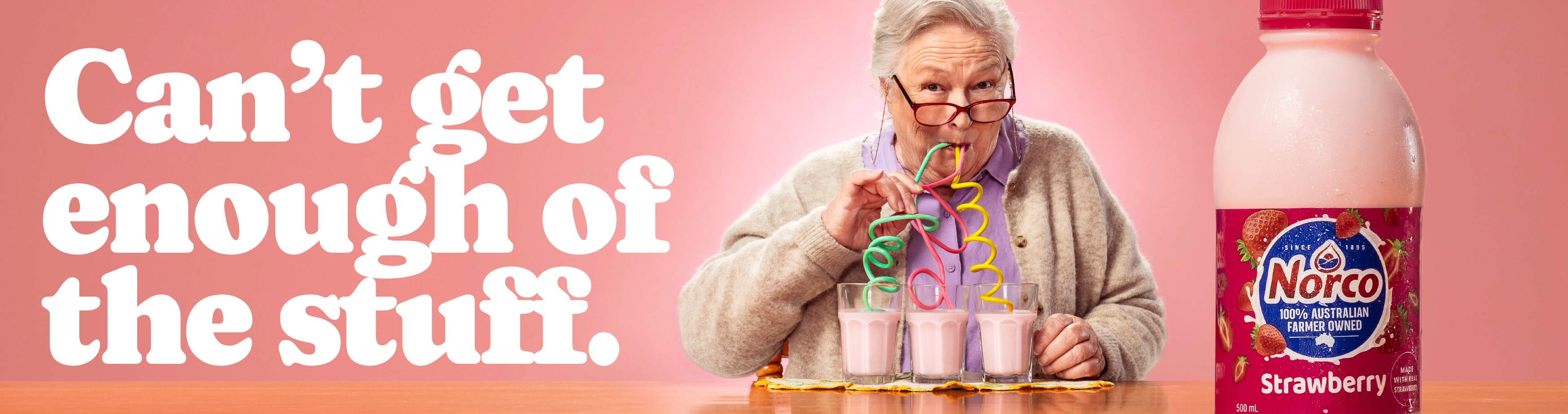 Norco doubles down on flavoured milk love in bold, fully integrated campaign via Friends & Allies – and Nanna’s not sharing