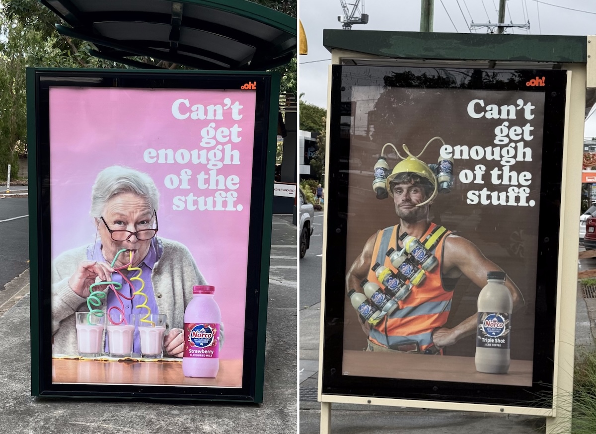 Norco doubles down on flavoured milk love in bold, fully integrated campaign via Friends & Allies – and Nanna’s not sharing
