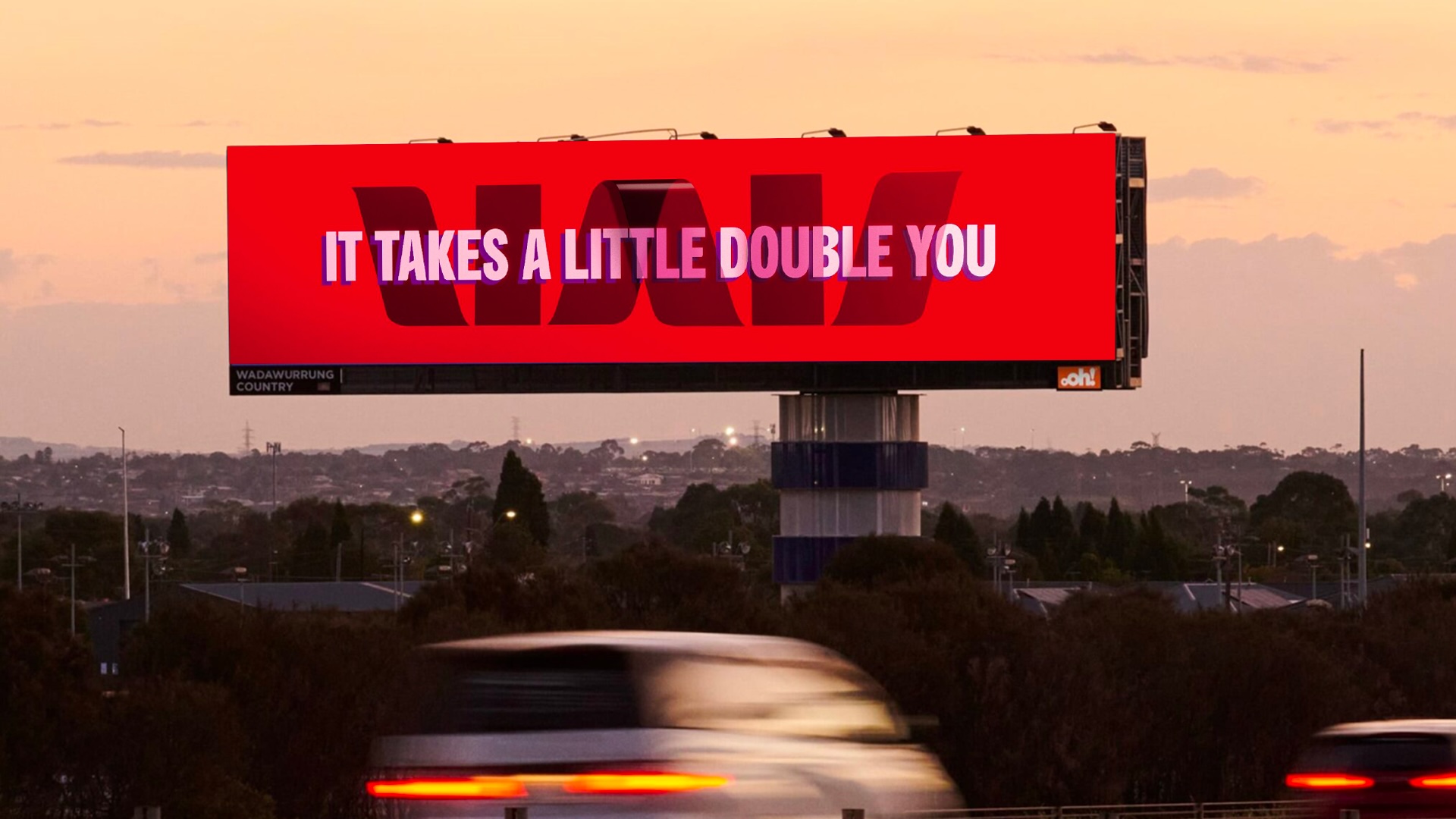 Westpac transforms iconic red ‘W’ in ‘Double You’ campaign via The Tuesday Club and BMF