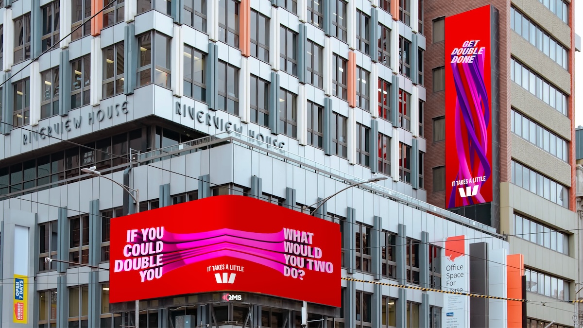 Westpac transforms iconic red ‘W’ in ‘Double You’ campaign via The Tuesday Club and BMF