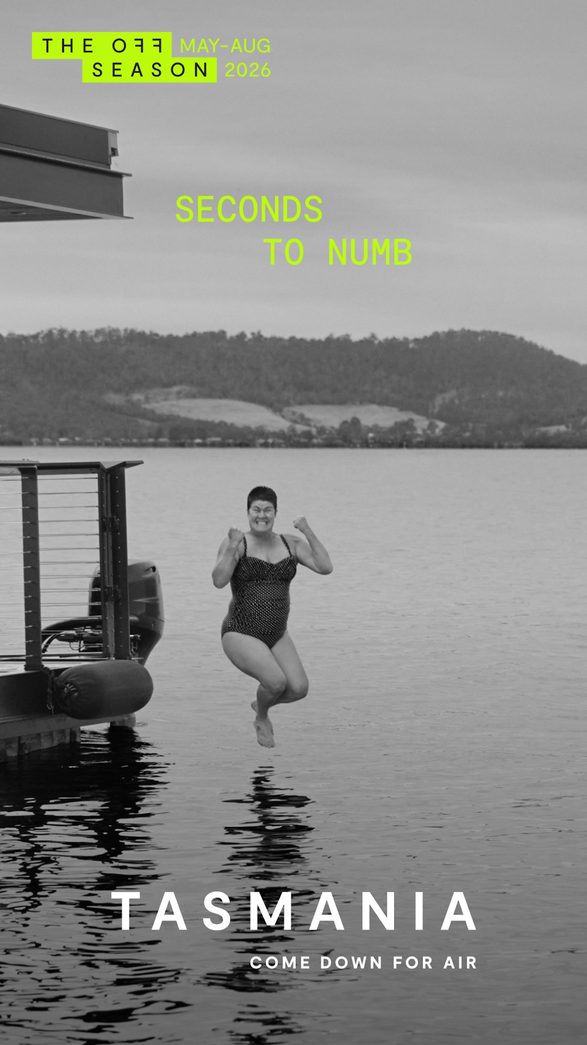 Tourism Tasmania celebrates the curious, the devilish, the steamy, the nude and the odd in latest chapter of ‘Off Season’ campaign via BMF