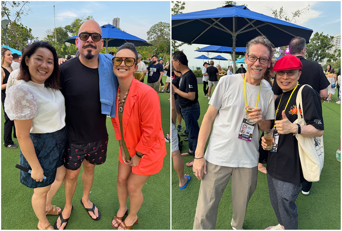Good Times at the Legendary Sunset Party at AdFest 2026 co-hosted by Gerety Awards, Directors Think Tank, Fin Design + FX, Voodoo Hack and Campaign Brief Asia