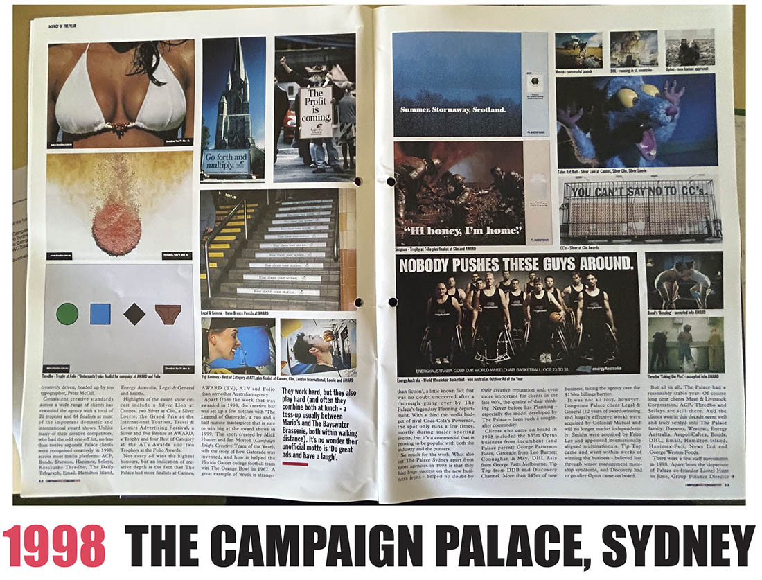 Australian Advertising History: Campaign Brief Agency of the Year [part one] – The 80s and 90s