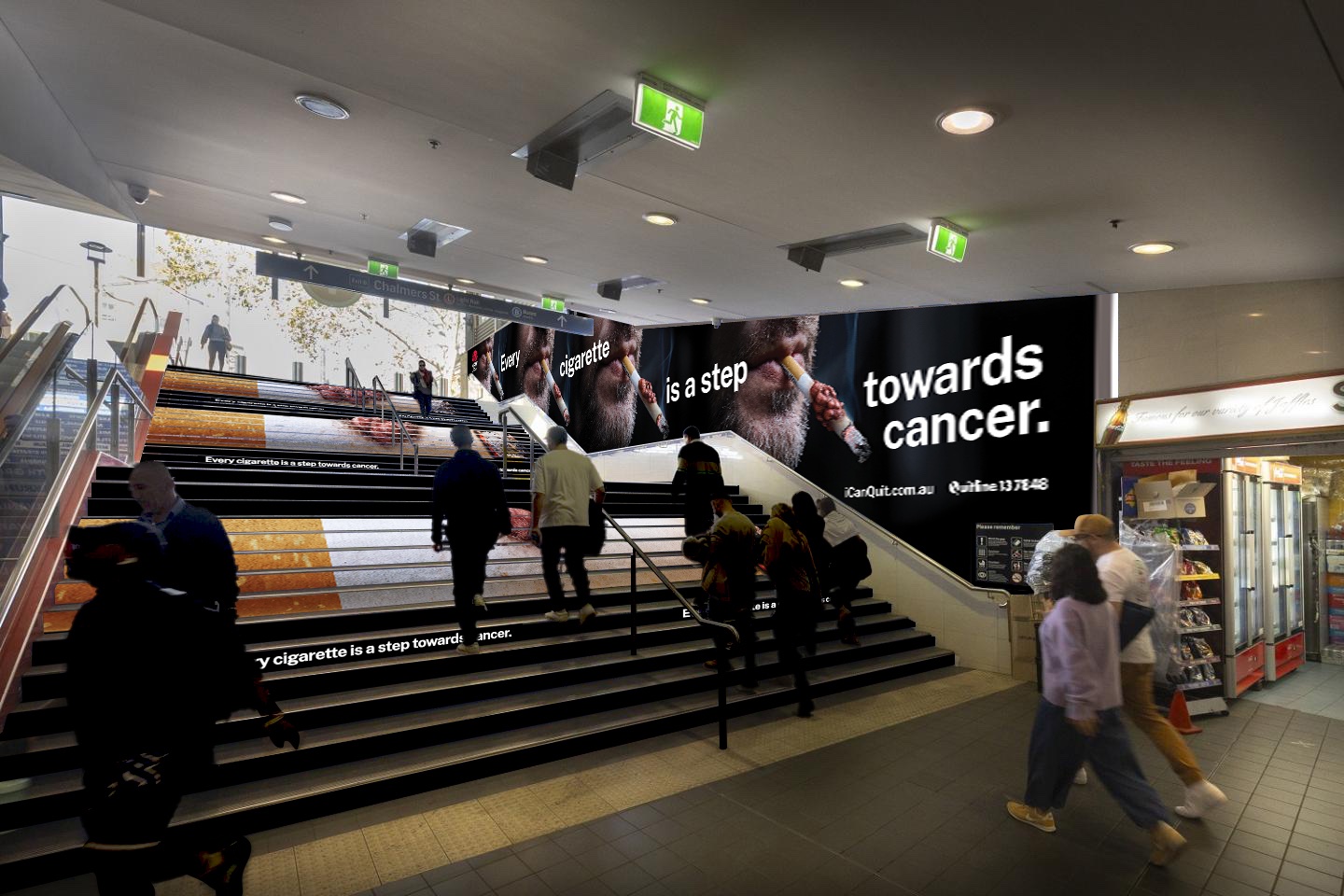 Cancer Institute NSW depicts hidden damage of smoking in new ‘Mutations’ campaign via Bastion
