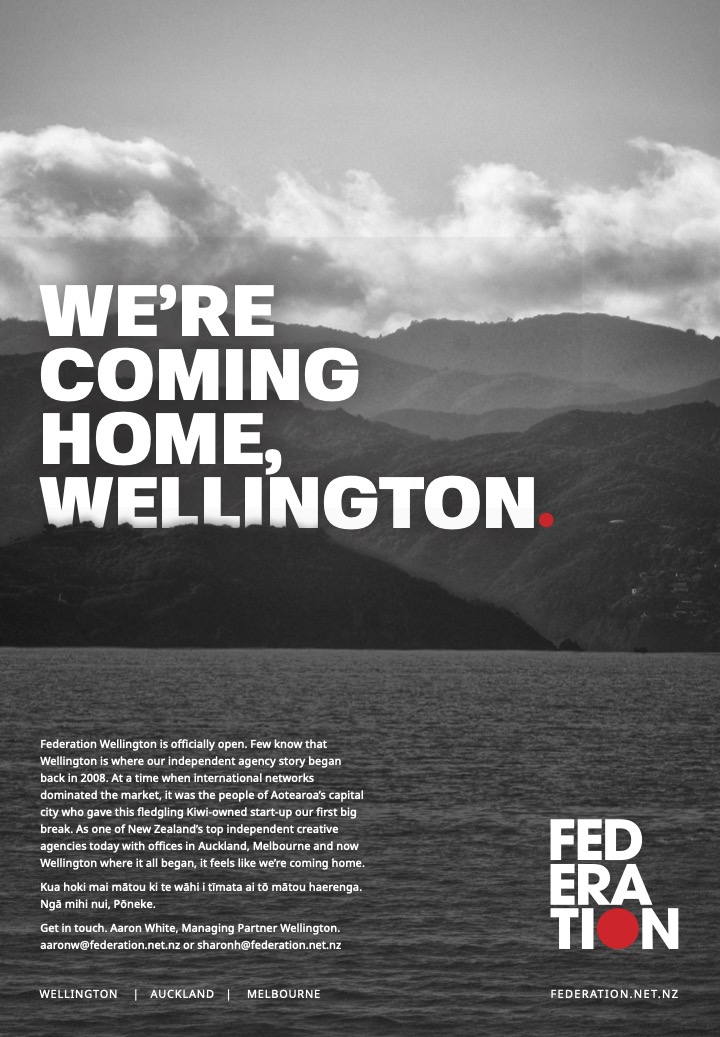 Indie agency FEDERATION expands into Wellington, appoints Aaron White as Managing Partner