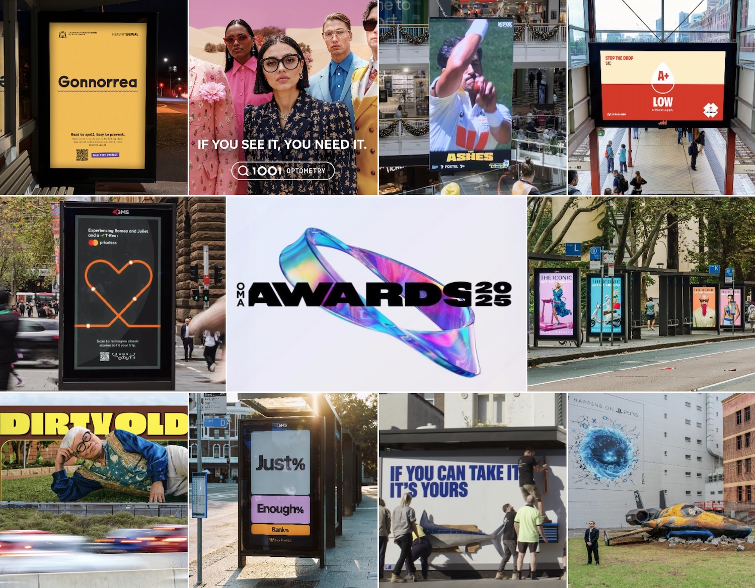 VML and Howatson+Company lead the pack at finalist stage of the 2025 OMA Creative Awards