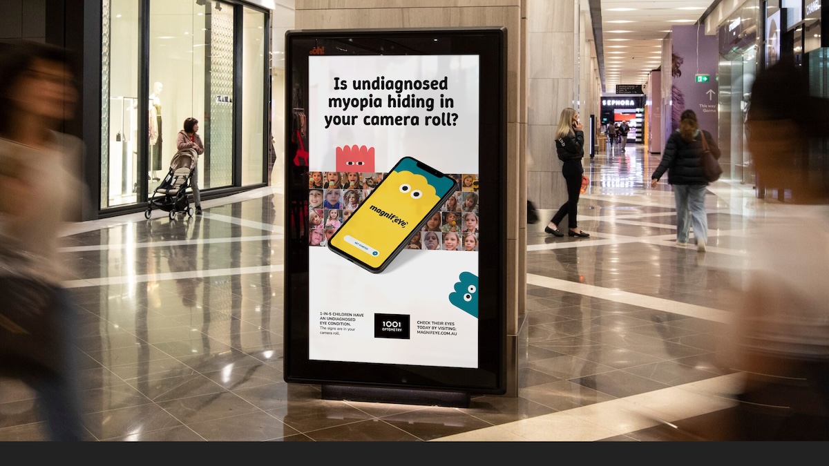 1001 Optometry launches world-first ‘Magnif-eye’ tool with VML, that turns parents’ camera rolls into early eye screening for children
