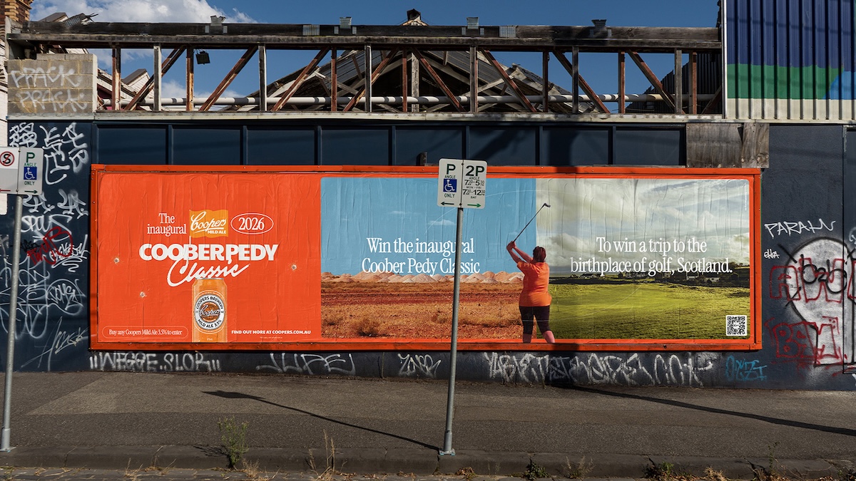Coopers Mild Ale launches Australia’s Most Unlikely Golf Tournament via Sunday Gravy