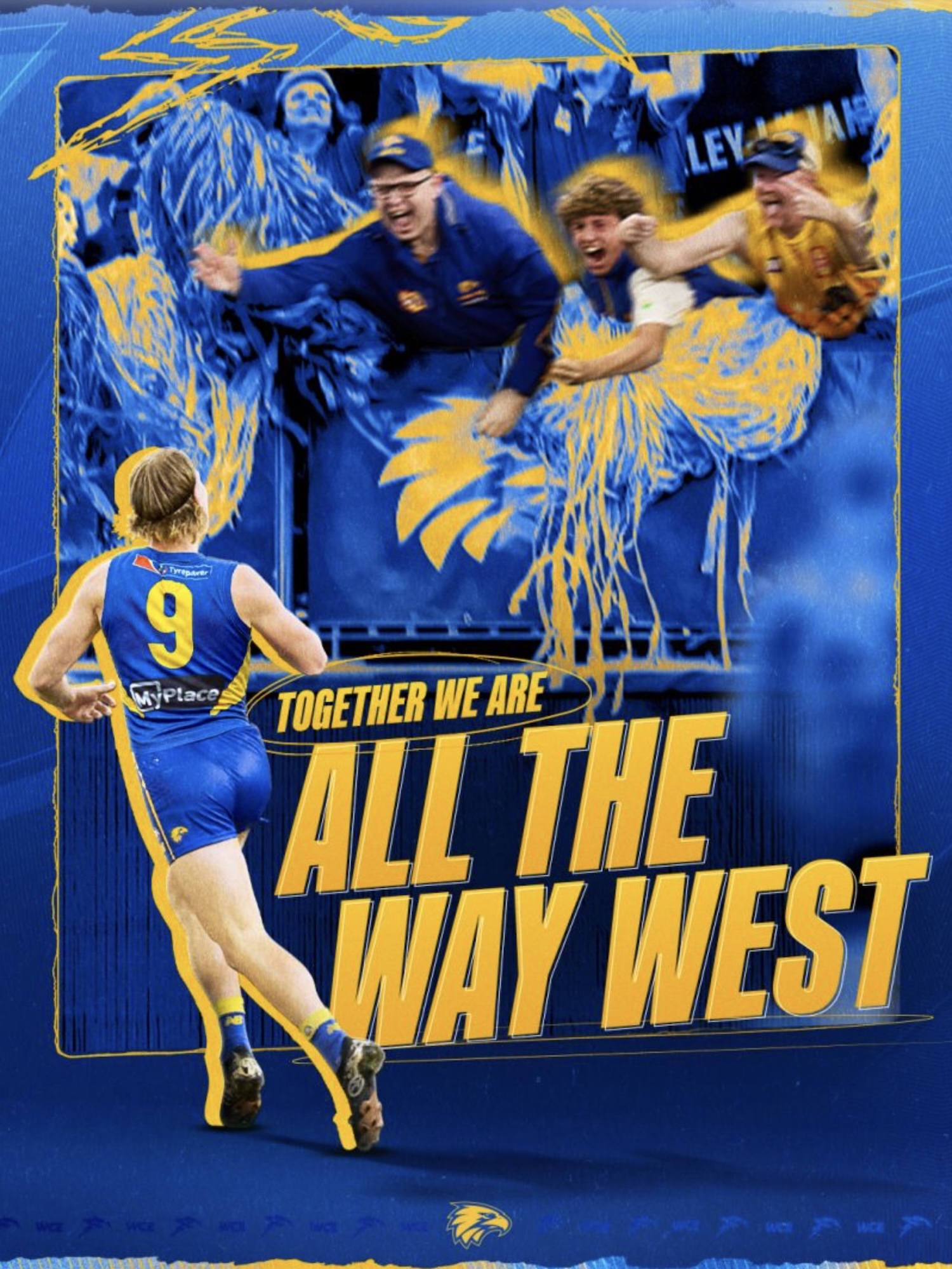 West Coast Eagles unveils ‘All The Way West’ via newly appointed agencies Carat WA + Hypnosis