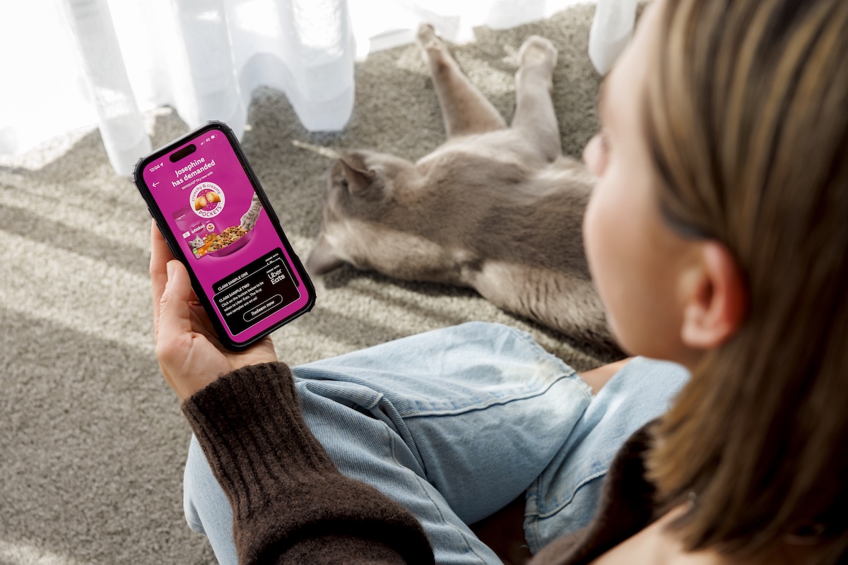 WHISKAS NZ lets cats order their own dinner with Uber Eats ‘Pocket Dial’ launch via AMV BBDO