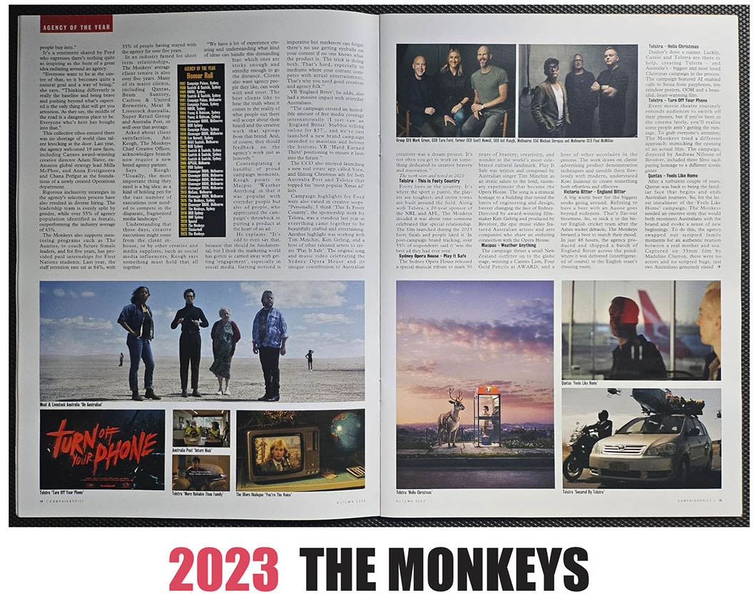 Australian Advertising History: Campaign Brief Agency of the Year [part four] – The 20s [so far]
