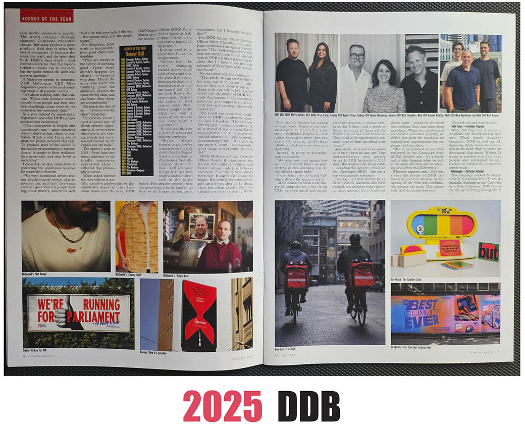 Australian Advertising History: Campaign Brief Agency of the Year [part four] – The 20s [so far]