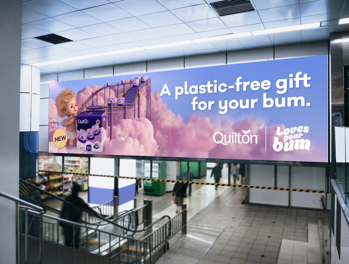 Quilton wraps up its new plastic-free 3-ply rolls in new animated campaign via 10 Feet Tall