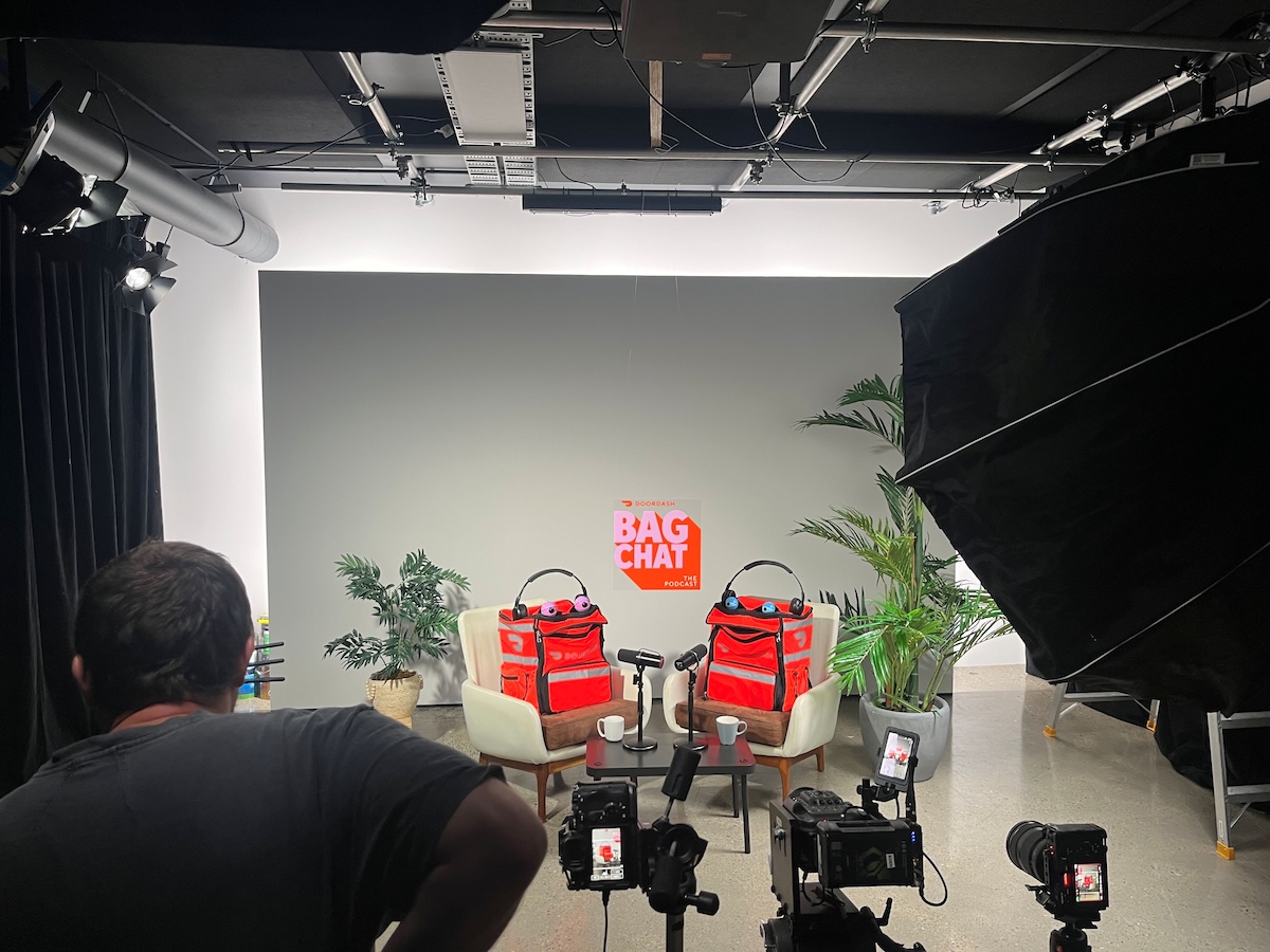 DoorDash turns delivery bags into podcast hosts in new ‘Bag Chat’ campaign via Clemenger BBDO
