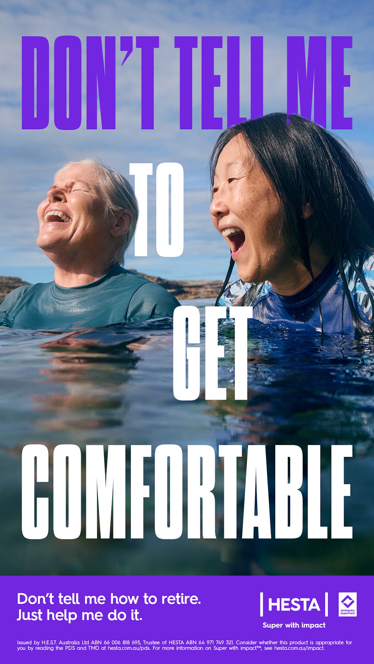 HESTA champions an authentic vision of retirement in new campaign via AKQA Australia