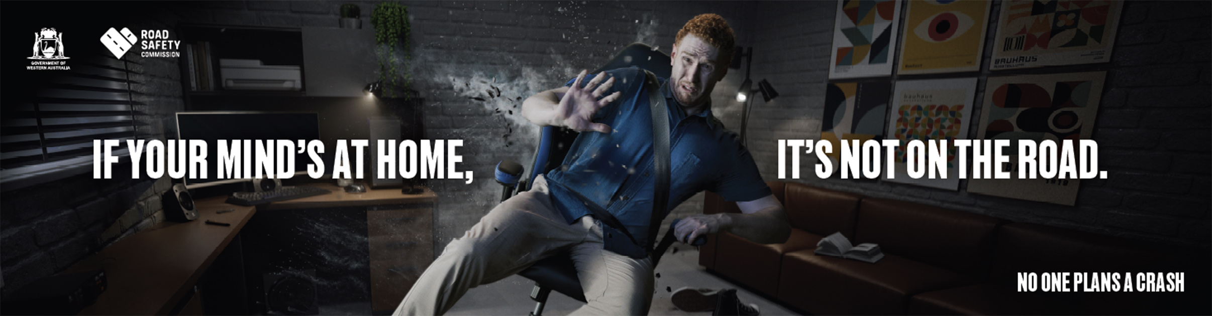 The Brand Agency Perth launches evolution of Road Safety Commission ‘No One Plans a Crash’ campaign revealing the danger close to home