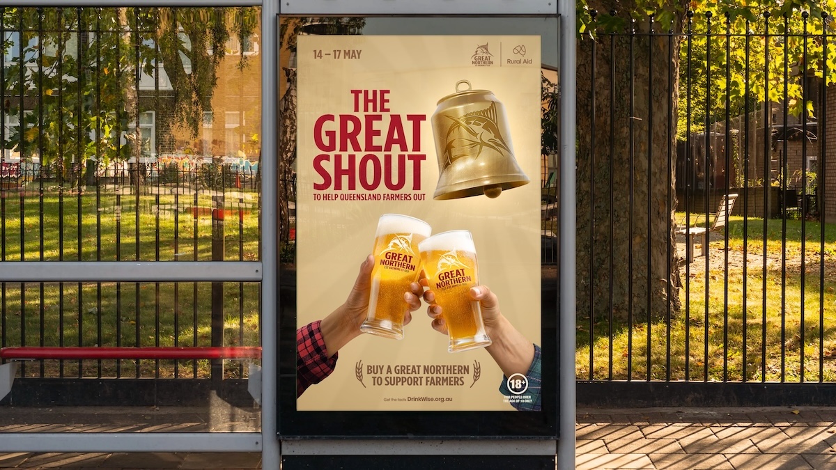 Great Northern and Dentsu Creative bring back ‘The Great Shout’ campaign for Rural Aid