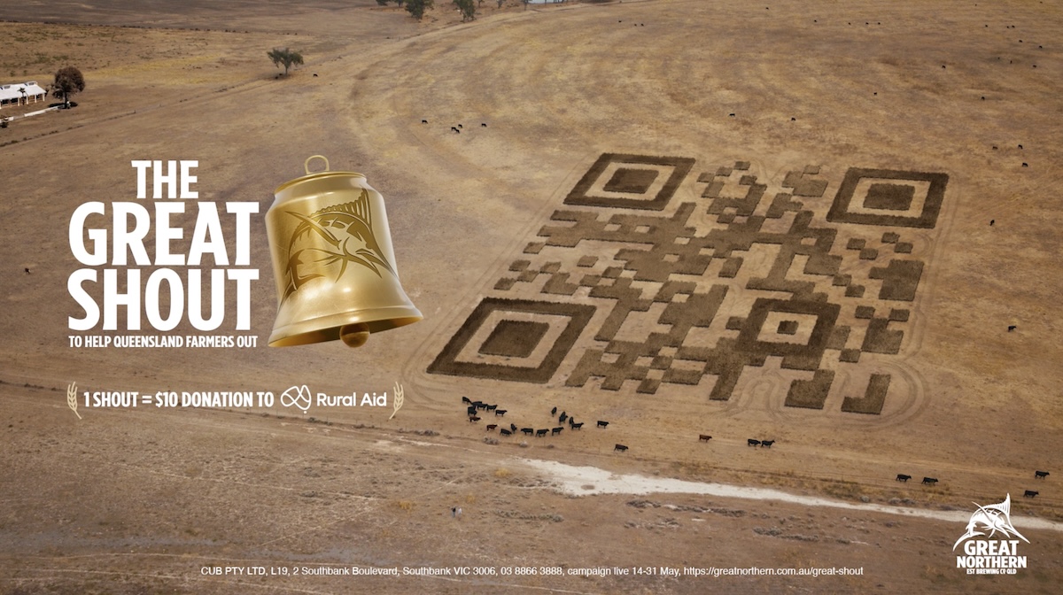 Great Northern and Dentsu Creative bring back ‘The Great Shout’ campaign for Rural Aid