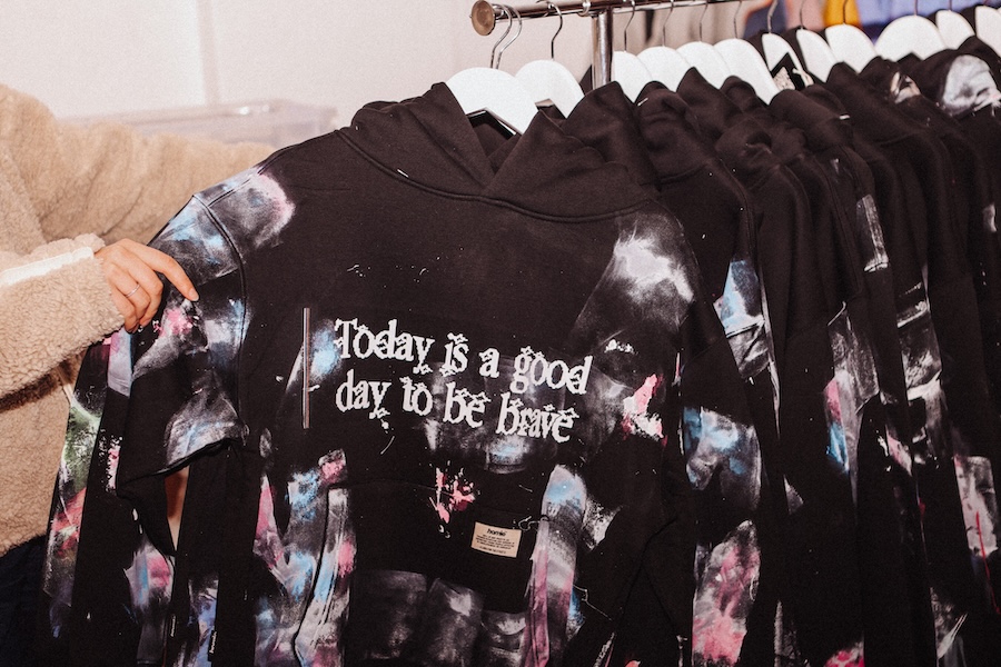Melbourne streetwear label HoMie collaborates with Today the Brave in first Sydney pop-up