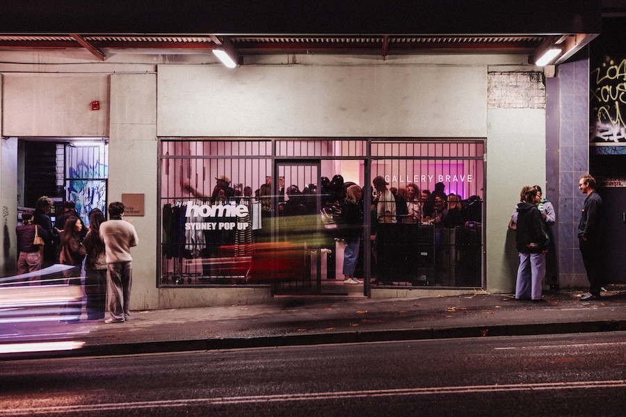 Melbourne streetwear label HoMie collaborates with Today the Brave in first Sydney pop-up