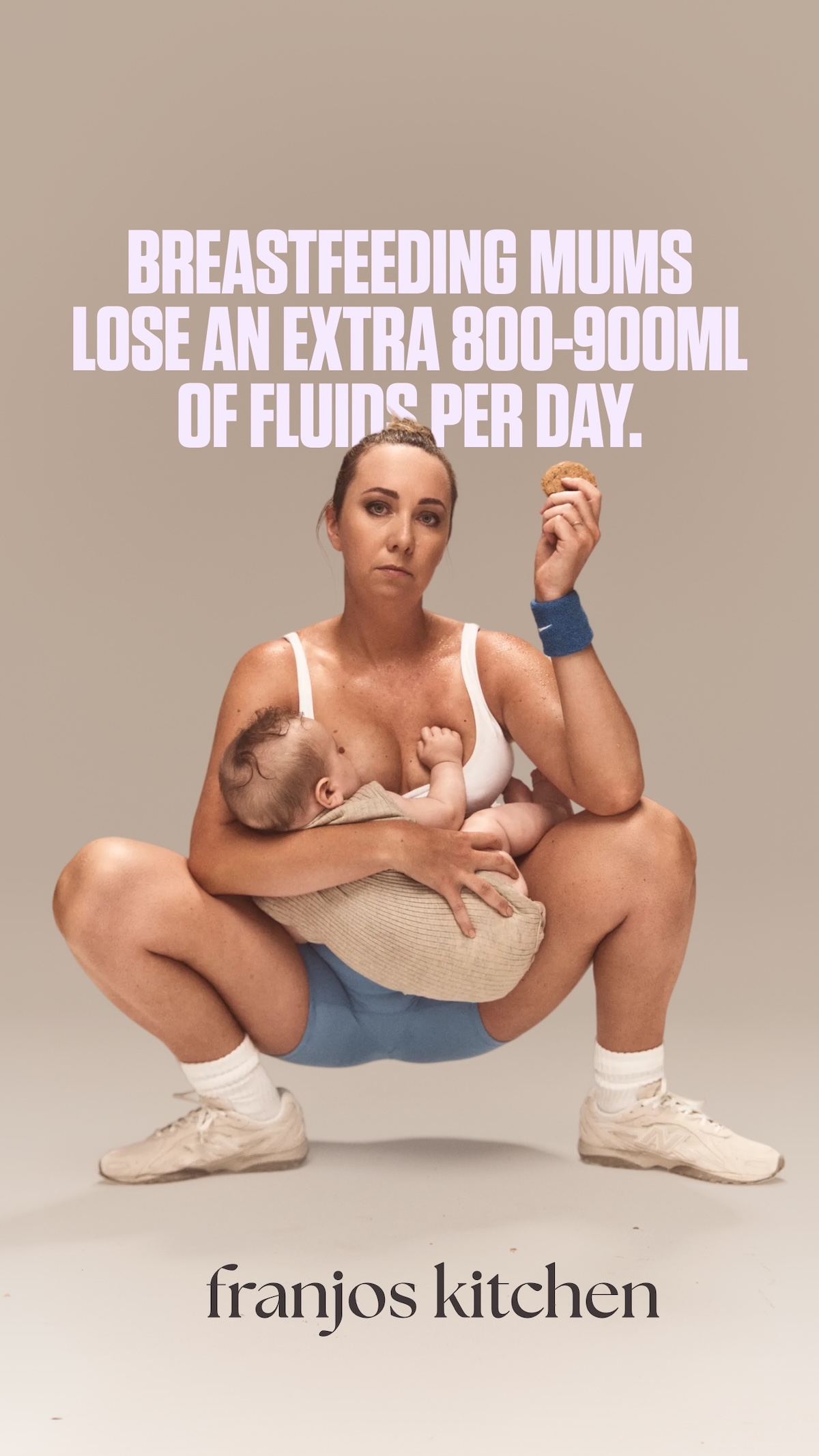 Franjos Kitchen challenges motherhood stereotypes in bold ‘Lift Like A Mother’ campaign via Willow & Blake