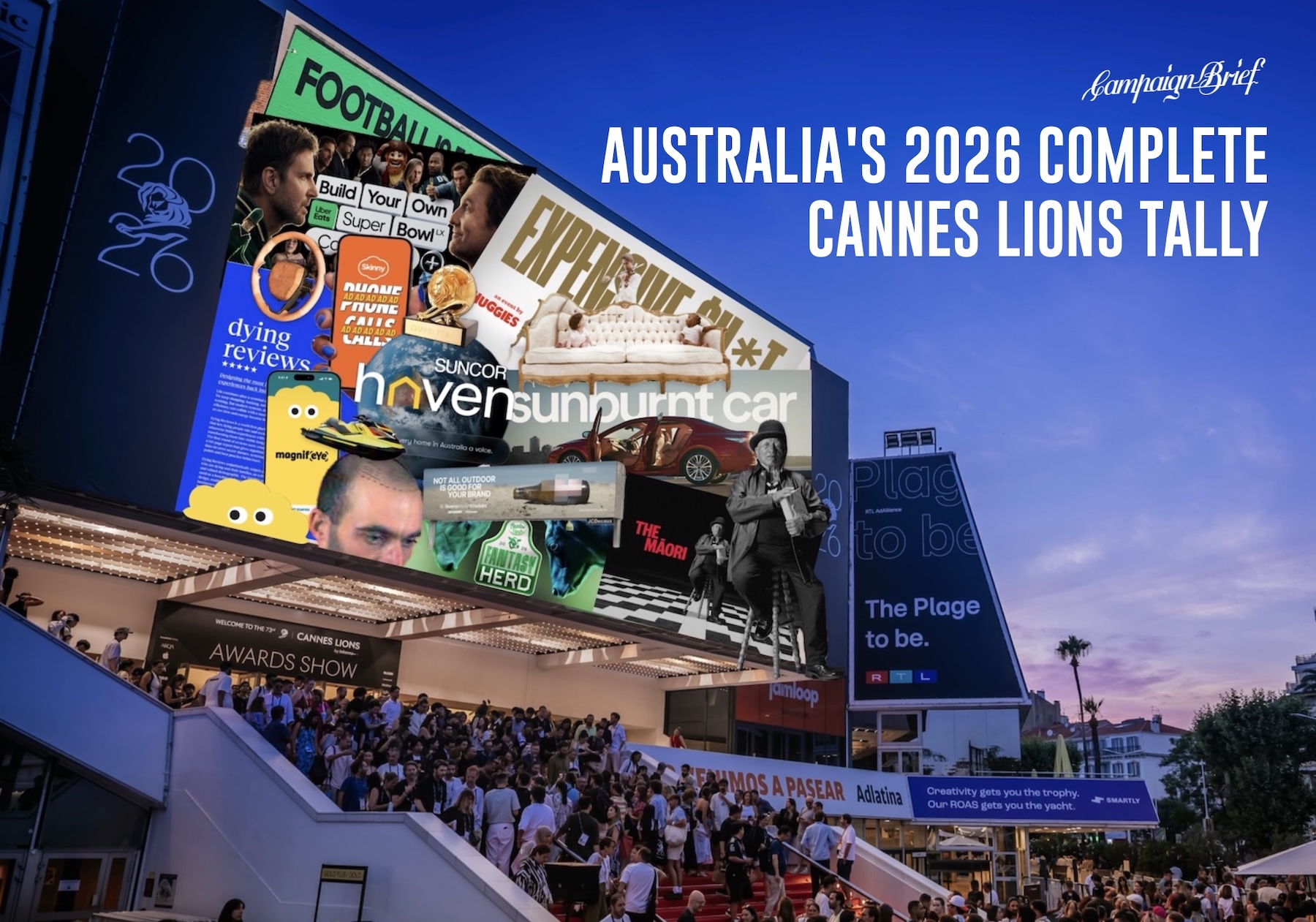 Australia’s Complete Cannes Lions 2026 Tally ~ View All the Winners, From Grand Prix to Bronze