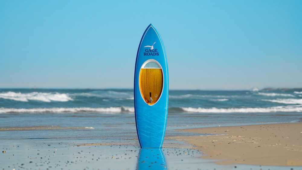 Gage Roads Brew Co. launches the ‘Beerboard’ – the world’s first surfboard filled with beer
