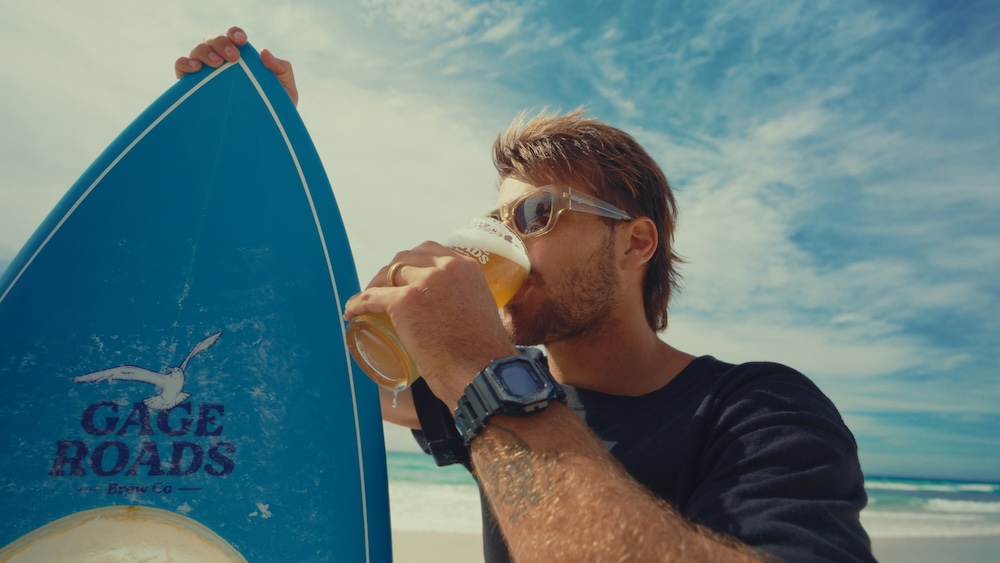 Gage Roads Brew Co. launches the ‘Beerboard’ – the world’s first surfboard filled with beer