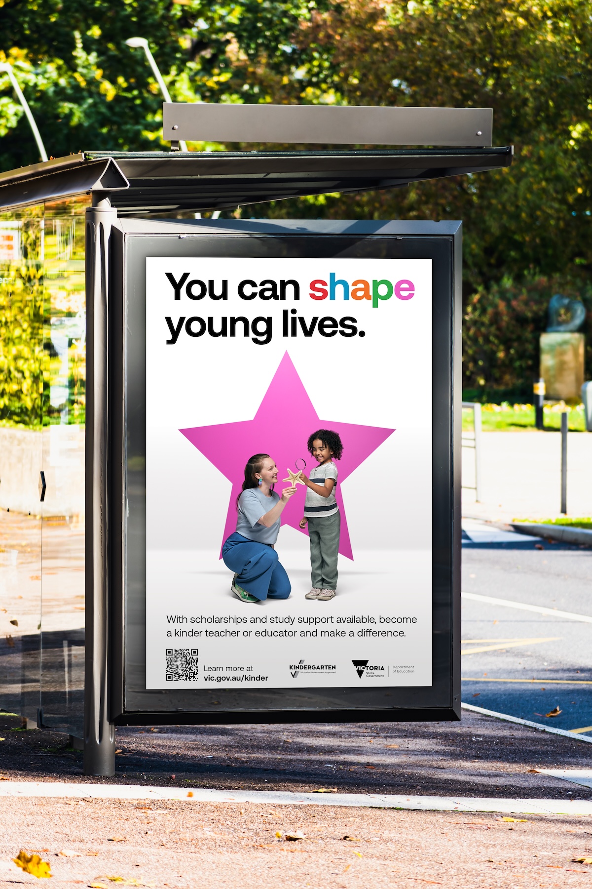 Department of Education gives shape to a new Free Kinder campaign via Fenton Stephens