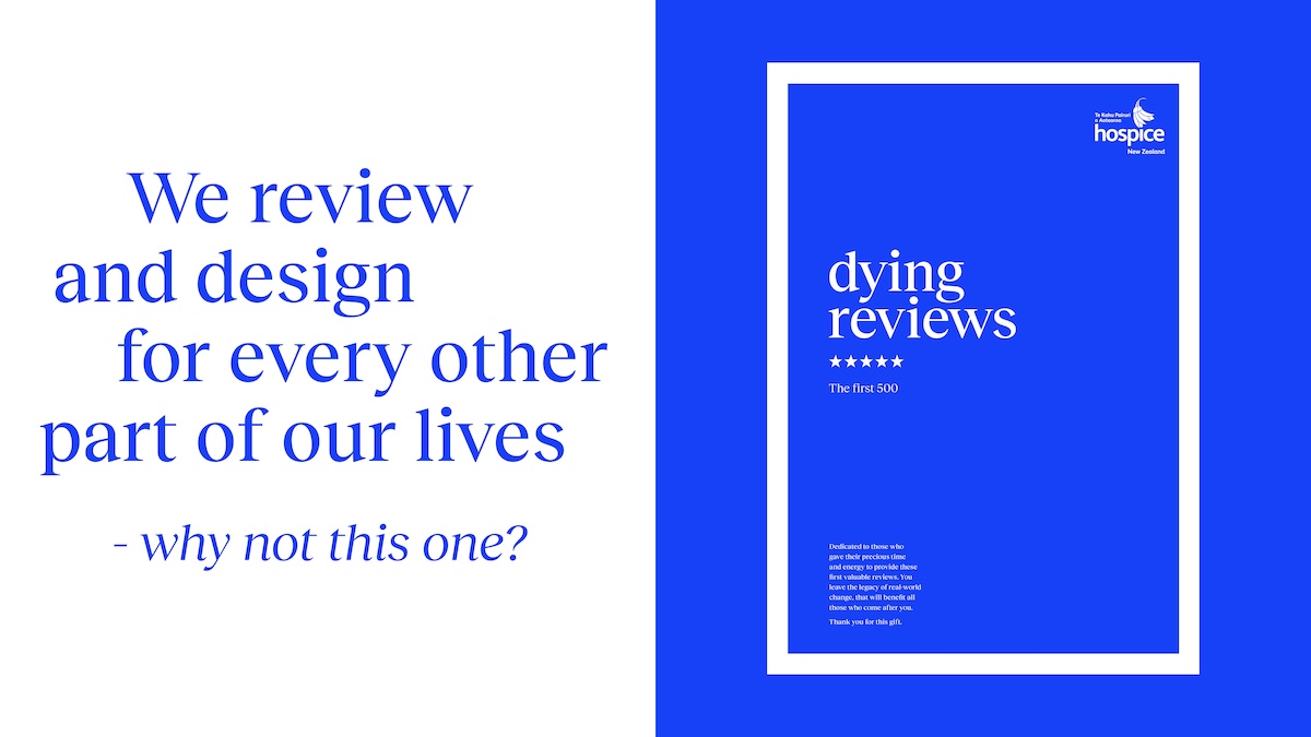 Hospice New Zealand launches world-first ‘Dying Reviews’ platform to drive more empathetic business design via McCann Wellington