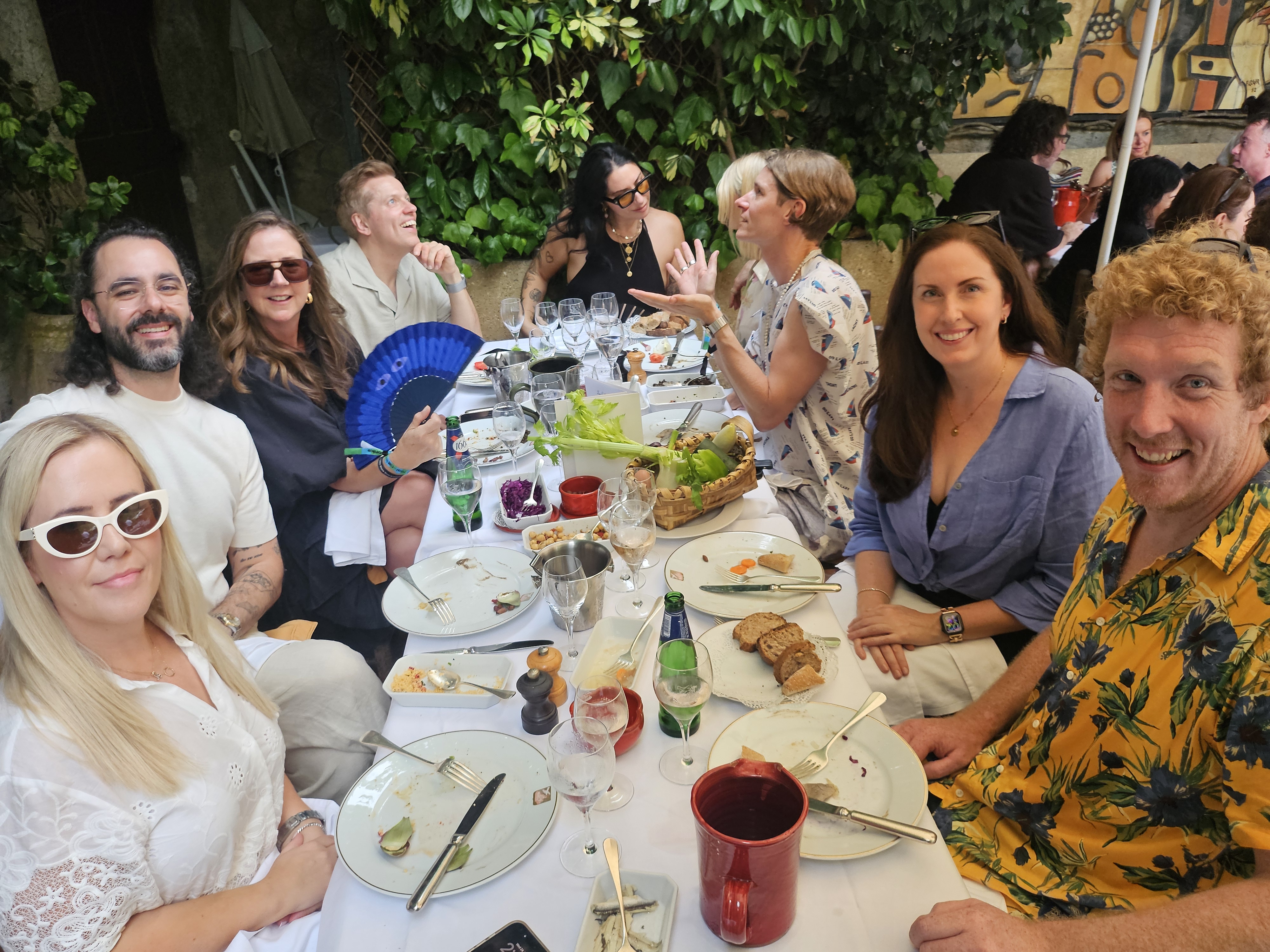 The Campaign Brief Legendary Lunch at La Colombe d’Or celebrates 30 years in St Paul de Vence