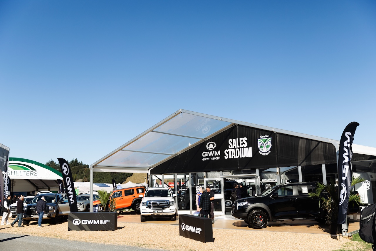 GWM turns Fieldays into a working dealership-stadium via Thinkerbell, Pead + Luminary Group