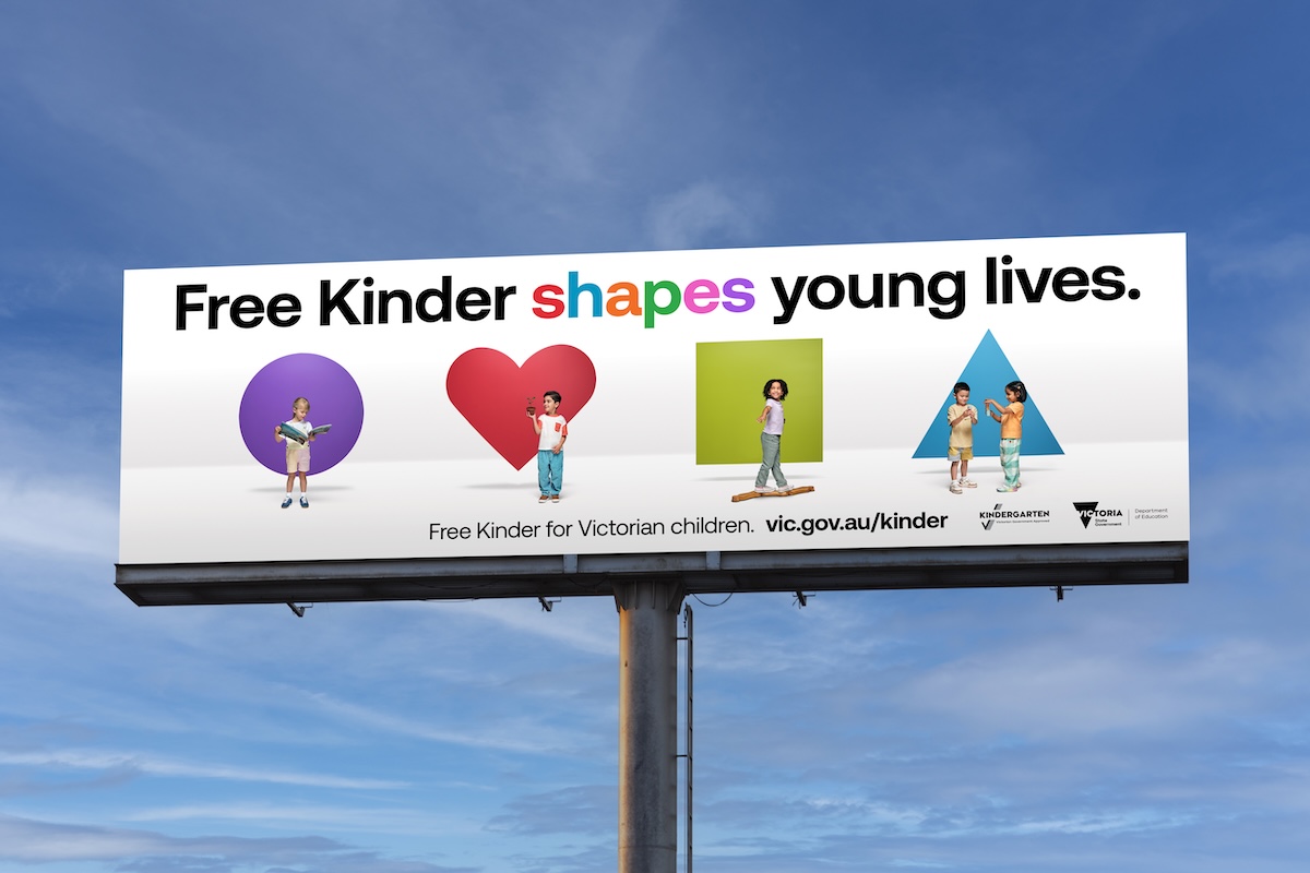 Department of Education gives shape to a new Free Kinder campaign via Fenton Stephens