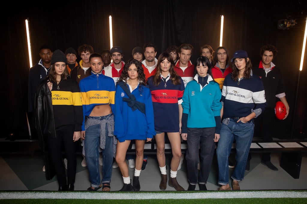 Rodd & Gunn unveils AFL capsule collection in cultural push for the brand via Double Woo