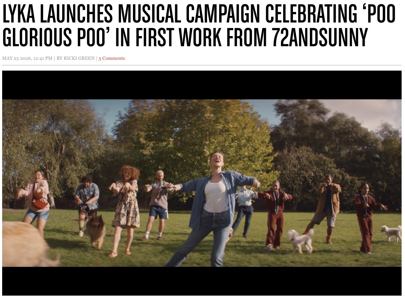 CB’s most viewed stories of 2026 [so far] Why Campaign Brief is #1 reaching creatives: #No paywalls #No annual membership fees