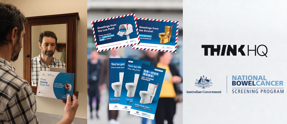 The Australian Government appoints Think HQ to drive life-saving bowel cancer screening uptake