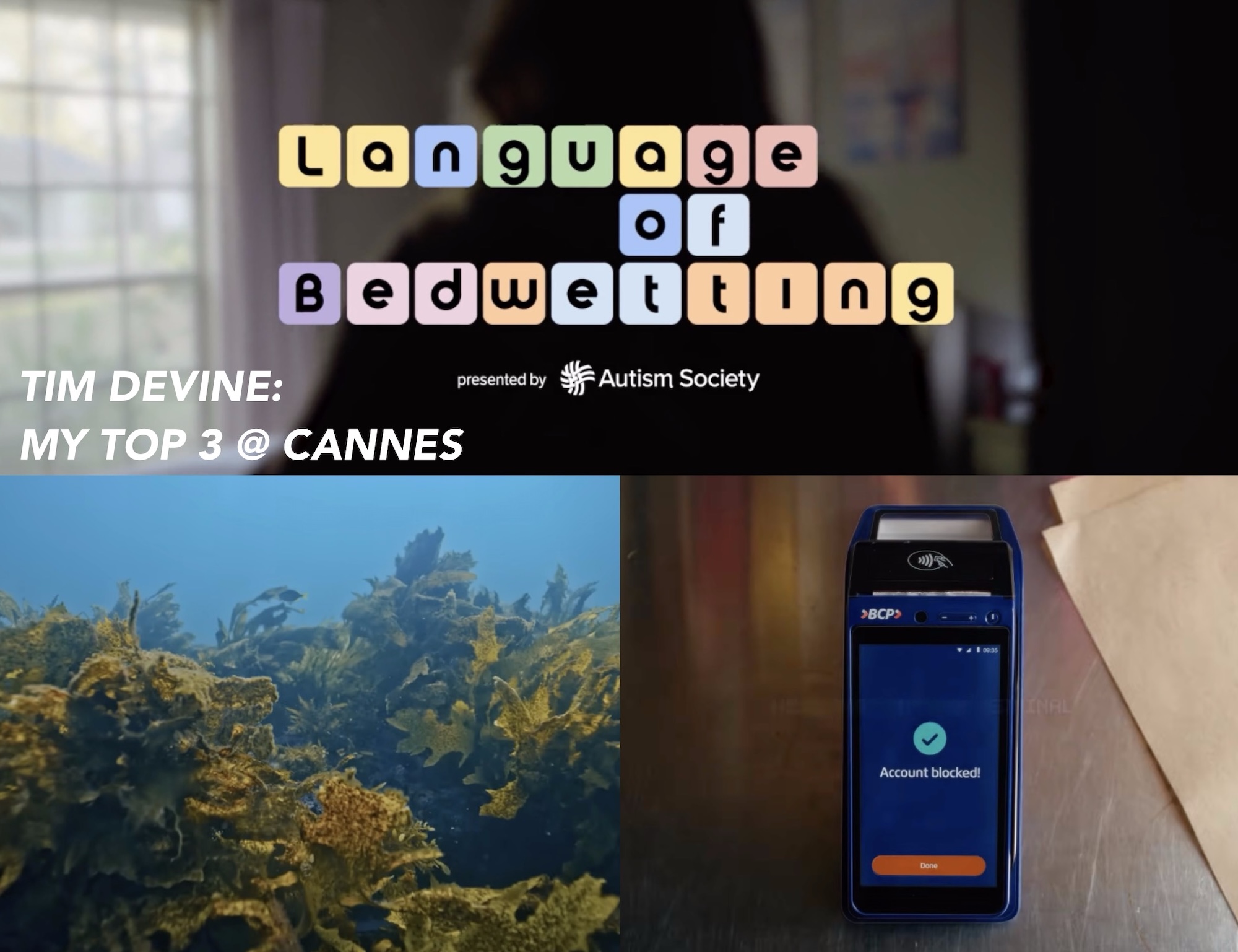 Tim Devine, Global Chief Invention Officer, AKQA: My Top 3 @ Cannes