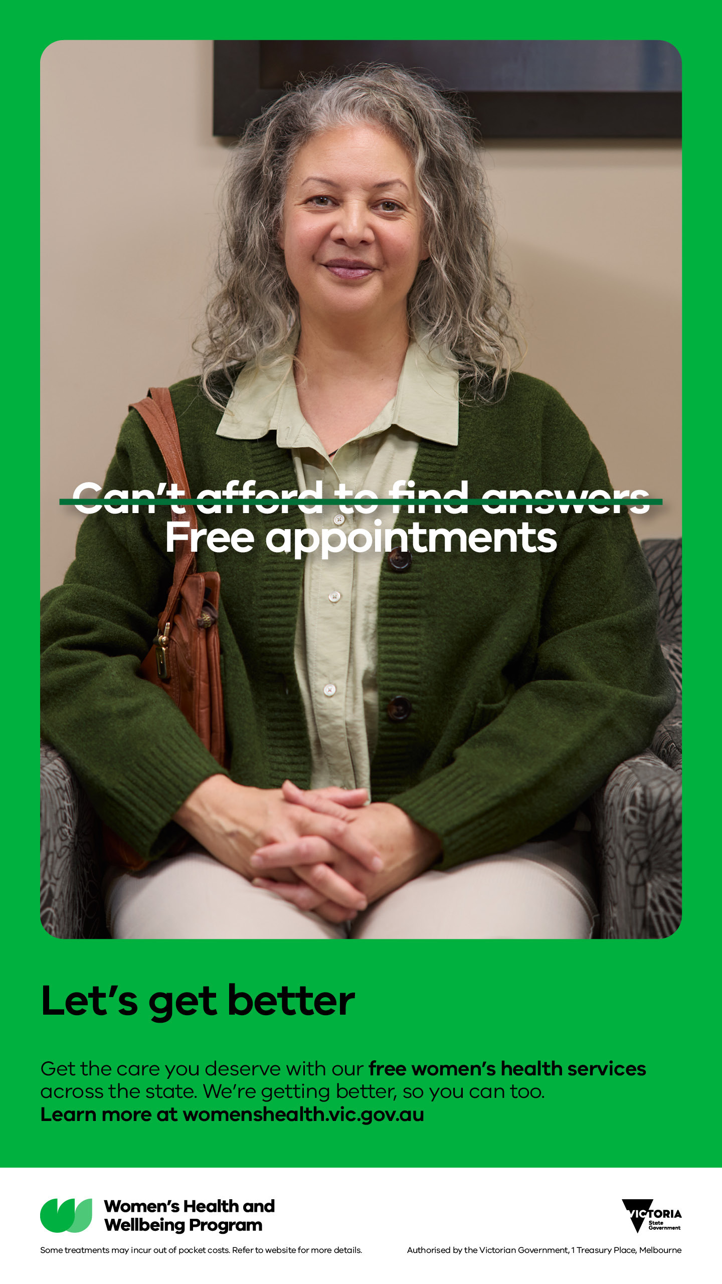 Victorian Department of Health unveils ‘Let’s Get Better’ women’s health campaign via Showpony