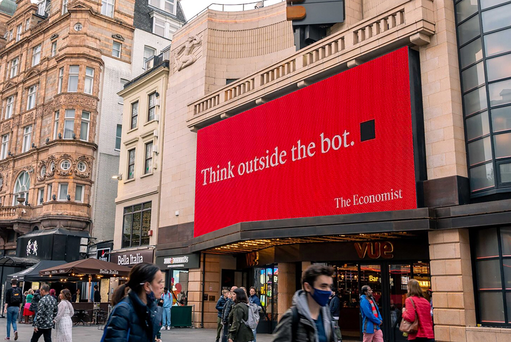 Australian indie Cocogun collaborates with The Economist on new outdoor work in the US and UK