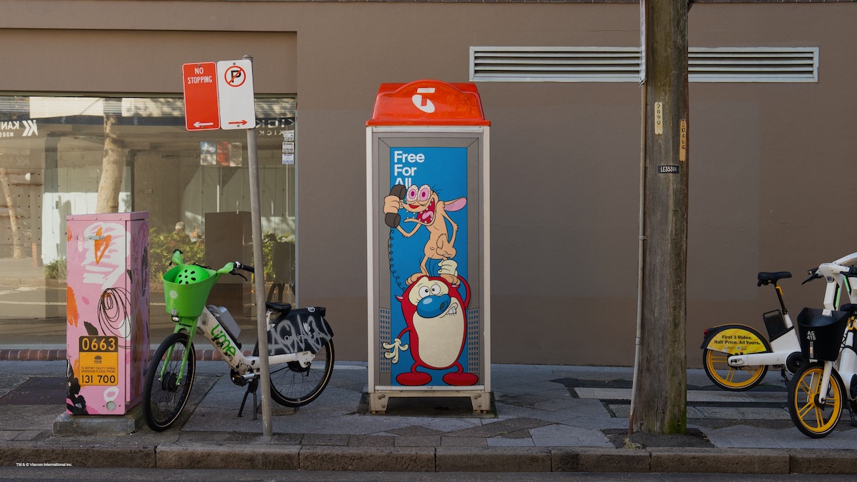 Telstra highlights free calls for all in payphone campaign via Bear Meets Eagle On Fire with +61