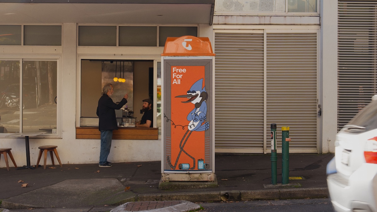 Telstra highlights free calls for all in payphone campaign via Bear Meets Eagle On Fire with +61