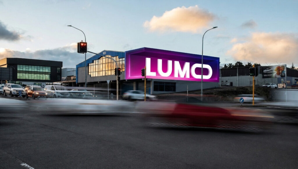 LUMO to launch New Zealand’s largest roadside landscape digital billboard in Auckland