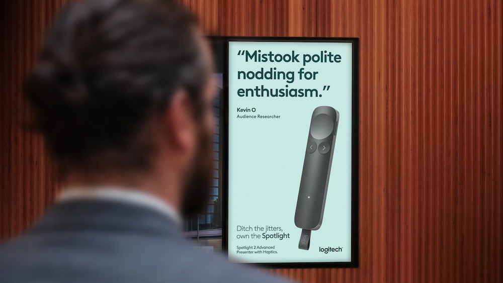 Logitech ANZ launches new OOH campaign ‘Ditch the Jitters, Own the Spotlight’ via UMM