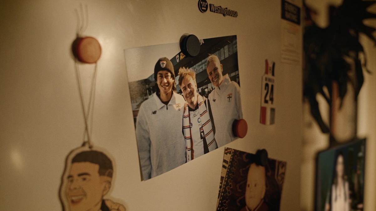 St Kilda Football Club honours Danny Frawley’s legacy in quietly powerful new Spud’s Game film ‘The Message’ via Shotpro Group