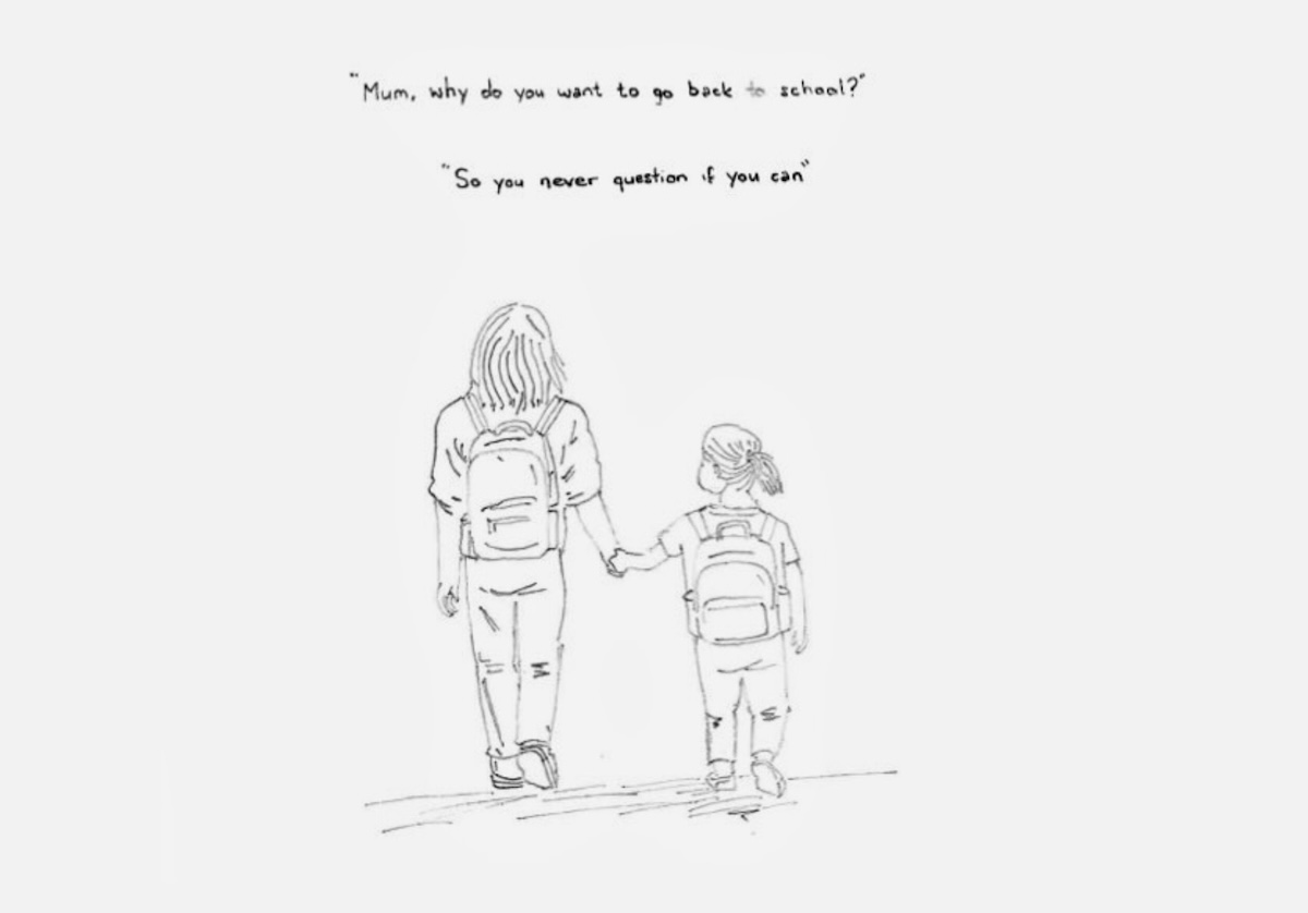 Yahna Fookes: What I learned going back to school as a parent
